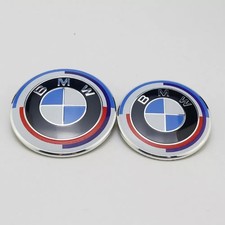 BMW emblema cofano 82mm 74mm