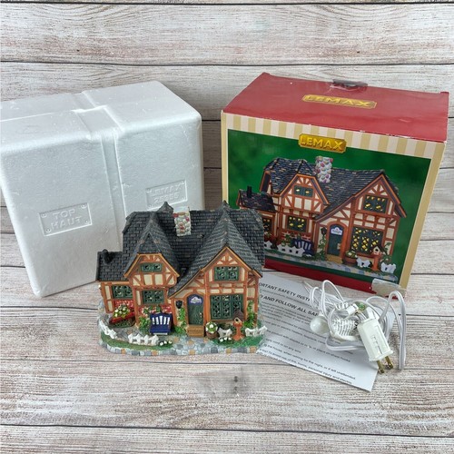 Lemax woodsbury cottage - lemax,