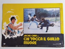 JACKIE CHI TOCCA IL GIALLO MUORE - FOTOBUSTA CINEMA cm 45 x 33 - 3