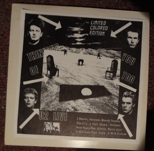 Thinking you too lp - u2,