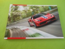 BROCHURE FERRARI 458 SPECIALE