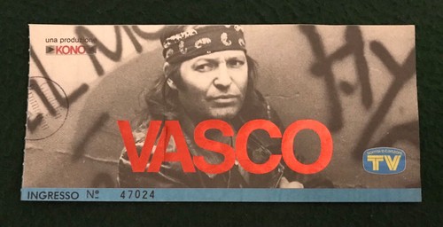Vasco rossi biglietto - -,