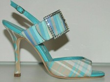 $925 NUOVI Sandali Gioiellati