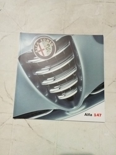 Depliant alfa romeo 147 - depliant,