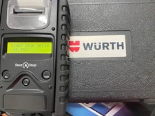 tester per batteria alternatore Wurth come nuovo. Con stampante.