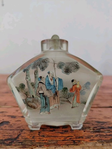 Antica snuff bottle - bottle, in