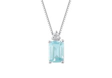 Collana Demetra Acquamarina