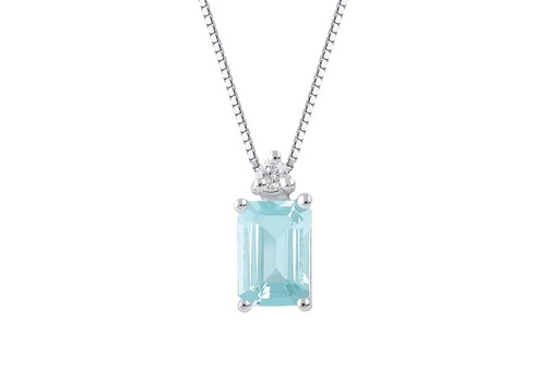 Collana demetra acquamarina - collana,