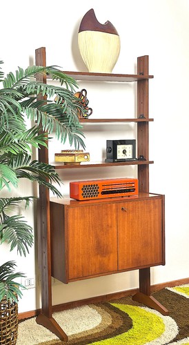 Libreria campata anni 60 - libreria,
