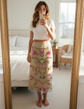 Zara gonna con perline in - con,