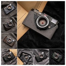 Mezza custodia in vera pelle