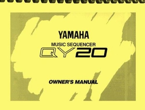 Yamaha qy20 music sequencer - qy20,
