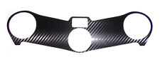 KAWASAKI ZX6R NINJA 2003 al 2004 Coperchio Protezione Giogo Superiore Effetto Fibra di Carbonio