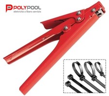PINZA TIRA STRINGI FASCETTE ELETTRICHE DI PLASTICA DI LARG 2.4 A 9 mm "POLYPOOL"