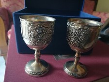 COPPIA CALICI VINO JUDAICA