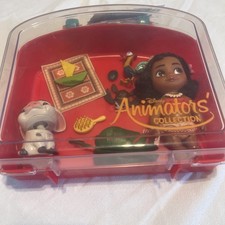 Disney Collezione Animatori Moana Mini Doll Play Set Usato 