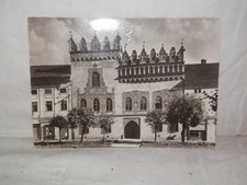 Vecchia cartolina foto d epoca di Levoca Thurzov scorcio palazzo giardini