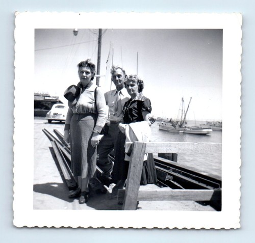 Vecchia foto quadrata vintage