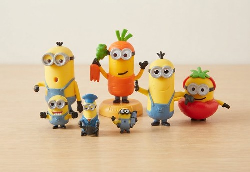 Lotto action figures minions - lotto,