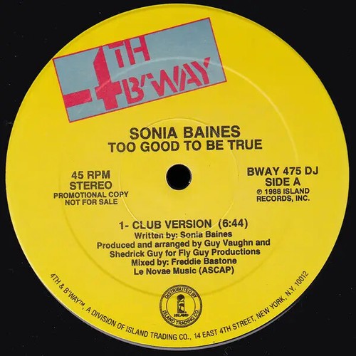 Sonia baines too good be - baines,