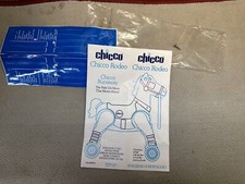 CHICCO CAVALLO RODEO A DONDOLO LIBRETTO ISTRUZIONI ADESIVI ORIGINALE NOS