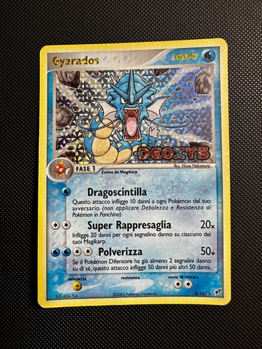Gyarados deoxys holo - 8),
