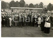 1959 TORINO Sindaco Amedeo PEYRON inaugura l'eliporto *Foto 18x13 cm