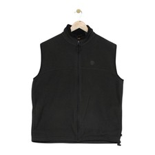 Giacca gilet pile Timberland uomo taglia M verde outdoor escursionismo zip intera