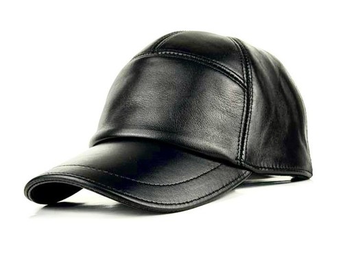 Cappello uomo vera pelle - in,