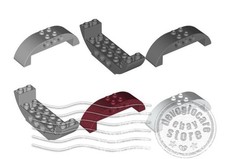 LEGO mattoncino curvo, tipo e