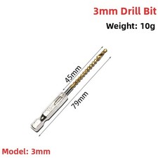 Set 6 Pezzi Punte da Trapano