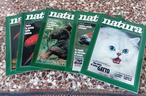 Cinque riviste oggi - oggi, natura