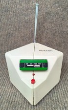 Radio autoradio Voxson cubo tanga in FM verde Bonetto Design vintage anni 70