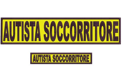 Kit patch ricamo - ricamo, toppa