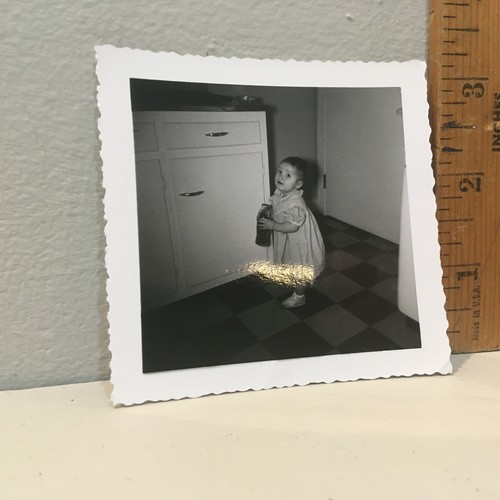 Vintage photo little girl - vintage,