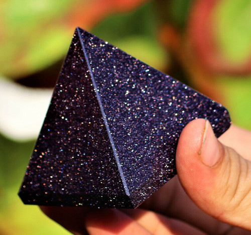 Piramide blu goldstone in - in,