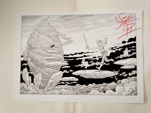 Gea stampa autografata luca - autografata,