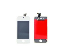 VETRO TOUCH + DISPLAY + FRAME PER APPLE IPHONE 4S BIANCO