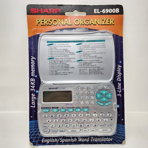 Sharp personal organizer - sharp,