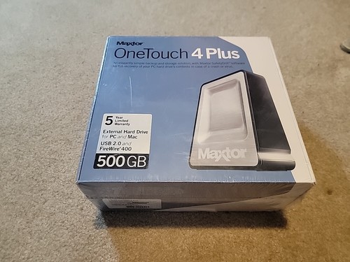 Maxtor onetouch plus 500 - plus, gb