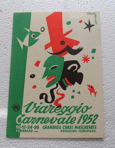A193 viareggio carnevale - carnevale, 1952