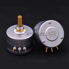 EIZZ 24 Passi Attenuatore Mono Volume Potenziometro HiFi Spilla Rame Placcato Oro