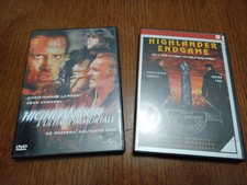 LOTTO 2 DVD HIGHLANDER L'ULTIMO IMMORTALE 1  E ENDGAME CHRISTOPHER LAMBERT