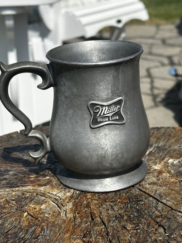 Rara tazza birra peltro - birra, in