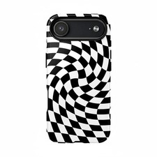 Black white optical illusion - white,