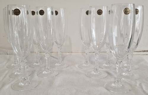 Flutes champagne en - 12,