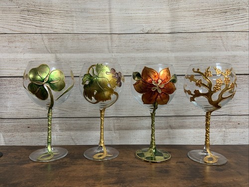 Set bicchieri artistici - set, 4