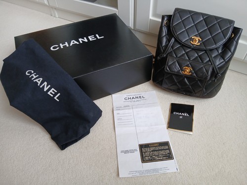 Zaino originale chanel duma - zaino, in