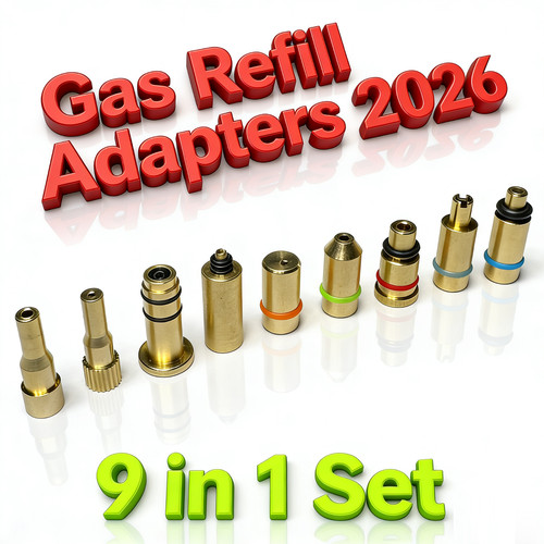 Lighter gas refill adapter - lighter, 9