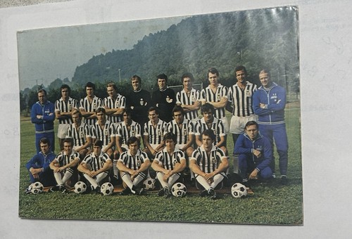 Cartolina squadra calcio - squadra,